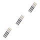 thumbnail image 3 of Vogacara 3 Pieces Nail Brush Set Elegant Handle Patterns 3D Pole Manicure Reusable Powder Flower File Pens Accessories Anti-slip Nail Type1 NO1 Vogacara CBP502723, 3 of 6