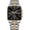 gold black, variant on Men’s Square Sport Quartz Wrist Watch, Luminous Chronograph Analog Watch, Waterproof Stainless Steel Timepiece