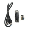 thumbnail image 1 of Cable de extensión de placa base Interfaz PCI‑E X1 Transferencia PCI‑E4X Accesorios de computadora, 1 of 14