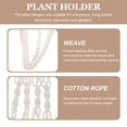 thumbnail image 2 of MLINS  2 Pcs Small Macrame Plant Hangers Hanging for Indoor Plants Garden, 2 of 8