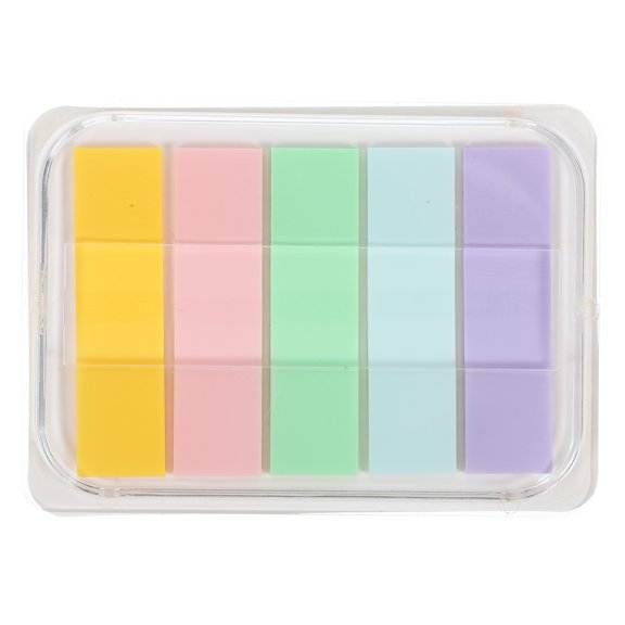 ITSELFER 1 Set of Sticky Index Tabs Sticky Page Markers Index Page Markers Self-Adhesive Colored Index Stickers