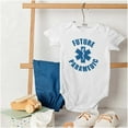 thumbnail image 6 of Cute Future Paramedic EMT Medic Romper Boys or Girls Infant Baby Brisco Brands 12M, 6 of 7