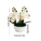 thumbnail image 3 of Artificial Phalaenopsis Orchid Potted Plants Realistic Orchid With Pot For Home Office Decor, 3 of 6
