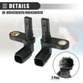 thumbnail image 4 of 1 juego de sensor de velocidad de rueda ABS delantero trasero izquierdo derecho para Toyota Tundra 2007-2017 No.895420C020/895430C020, 4 of 7