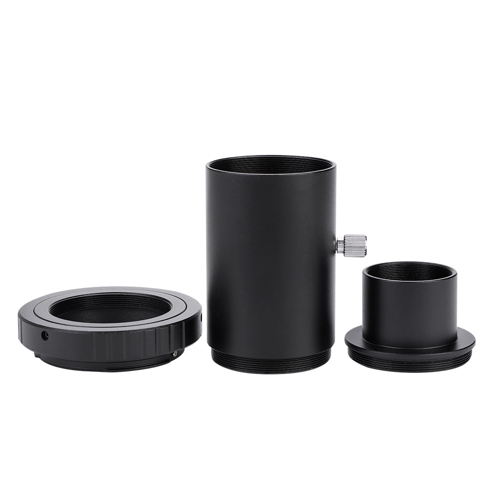 Telescope Extension Tube 1.25'' Telescope Mount Adapter Thread T-Ring for Canon