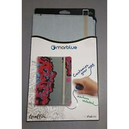 Marblue Graffiti 'customizable exterior you can draw' case for iPad Air (Best Way To Draw On Ipad)