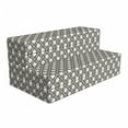 thumbnail image 1 of Abstract Foldable Mattress, Lines Squares Lattice Art, 78.7" x 47.2", Charcoal Grey Eggshell, by Ambesonne, 1 of 6