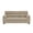 Camel, variant on Modern 81" Foil Fabric Sofa with Padded Armrests and Black Triangular Legs, 3-Seater Upholstered Sofa for the Living Room, Black