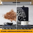 thumbnail image 5 of Stove Top Cover for Home Decoration Kitchen Pad Non-Stick Washable Cooktop Covers Countertop Protector Keep Stove Clean 28"x20" (Tree of Life-3), 5 of 7