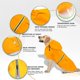 thumbnail image 5 of Hunderegenmantel Fr Mittelgroe Groe Hunde, Hunderegenjacke Mit Reflektierendem Streifen Und Verstellbaren Reiverschlussriemen (3xl), 5 of 5