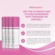 thumbnail image 2 of Laca para el cabello TRIDESIGN Aerogel Strong Hold, 90 ml, tamaño de viaje x4, 2 of 6