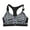 Blue Pink White Lines, variant on Incredible Sports Bra Adjustable Strap