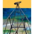 thumbnail image 3 of Jasper, Sisa 20x23 Black Modern Framed Museum Art Print Titled - Windmill Abstract, 3 of 5