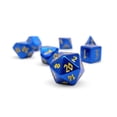thumbnail image 1 of Lightning Bolt Pebble Dice - 10mm Alloy Mini Polyhedral Dice Set, 1 of 2