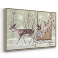 thumbnail image 4 of Christmas Time Collection A - Framed Gallery Wrapped Holiday Canvas - 17 x 25 - Natural Wood Frame, 4 of 9