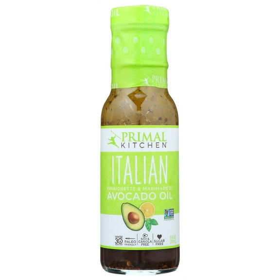 Primal Kitchen Italian Vinaigrette & Marinade, 8 fl oz Pack Of 6
