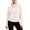 Pink, variant on Women Cropped Lightweight Hooded Windbreaker Jacket, Packable Breathable Full Zip Sun Protection Outerwear for Spring Summer Outdoor Daily (BU2/S)