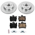 thumbnail image 3 of PowerStop Rear Z23 Evolution Sport Carbon-Fiber Ceramic Brake Pad and Drilled & Slotted Rotor Kit Fits: MERCEDES-BENZ Select Models K2997, 3 of 10