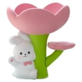 thumbnail image 1 of Entrance Key Holder Lovely Rabbit Flower Key Tray Organizer Jewelry Dish Home Decoration, 1 of 7