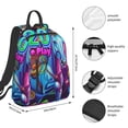 thumbnail image 2 of Balery Neon Free Play Mochila ligera para hombre y mujer: duradera e impermeable, ideal para la escuela, el trabajo, viajes y uso diario., 2 of 7