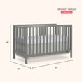 thumbnail image 2 of Dream On Me Ridgefield 5-in-1 Convertible Crib, Model #735, 2 of 9