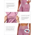 thumbnail image 6 of Cadmus High Waist Capri Leggings with Pockets, 20" Soft Comfy Running Workout Crop Yoga Pants for Women 4 Way Stretch, 6 of 10