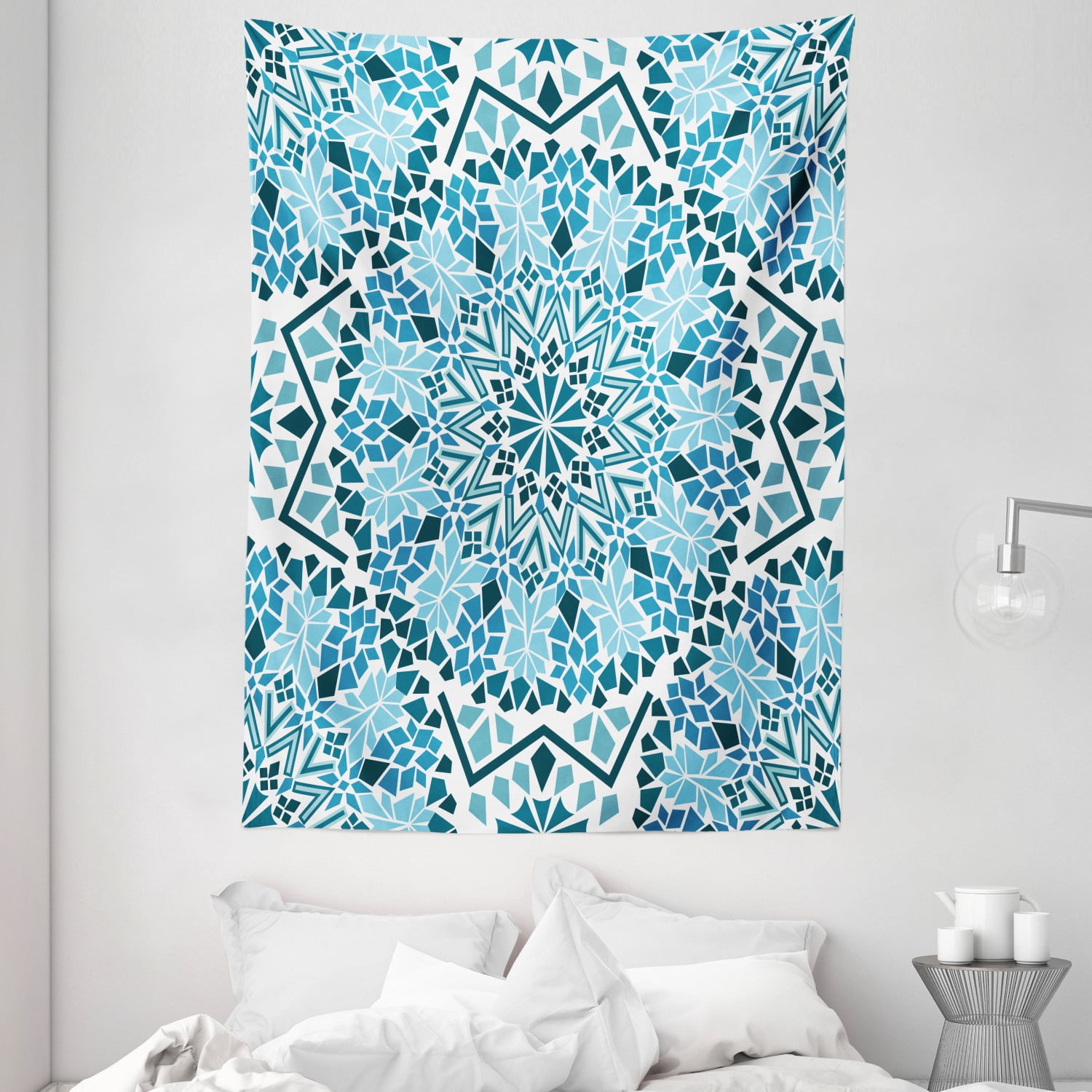 Moroccan Decor Wall Hanging Tapestry, Moroccan Architecture Consists of