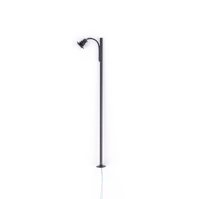 Inteprter Modelos de lámpara, luces de ferrocarril, usable, ligero, DIY, juguete, lámparas de patio, decoración, accesorios de construcción, paisaje Artesanía A negro (luz cálida) Inteprter HA075998-04