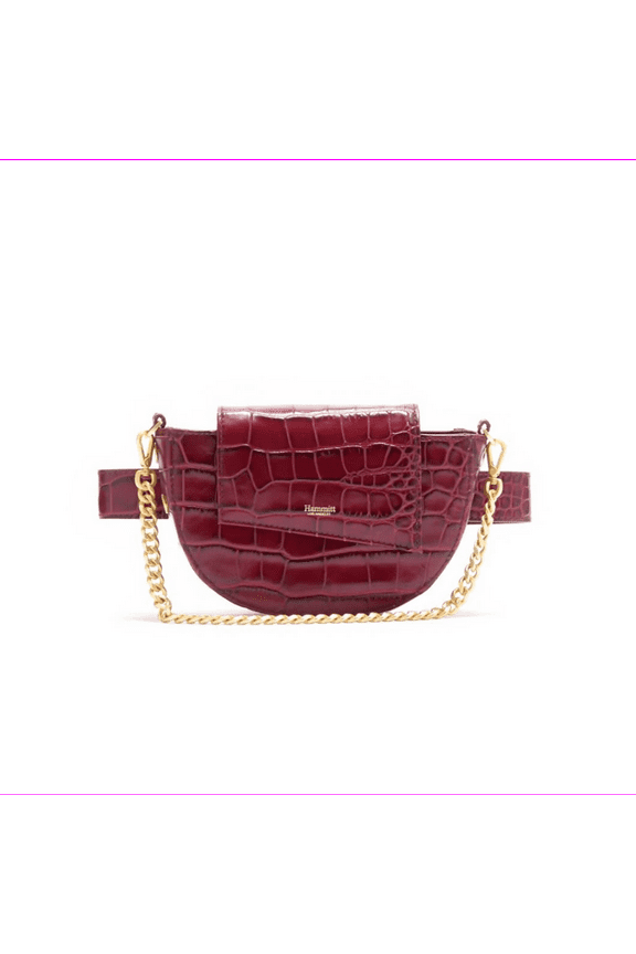 Neil Patent Leather Convertible Belt Bag Shoulder Bag