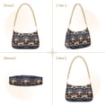 thumbnail image 7 of FORMRS Womens Shoulder Bag with Chain Strap Clutch Purse Cute Tote Handbag, Art Geometric Pattern, 7 of 7