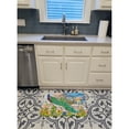 thumbnail image 3 of Proud Peacock Machine Washable Memory Foam Mat, 3 of 3