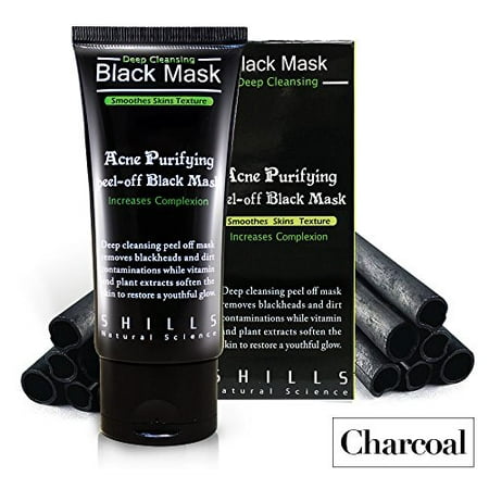 SHILLS Blackhead removing Peel-off Mask, Charcoal Facial Deep