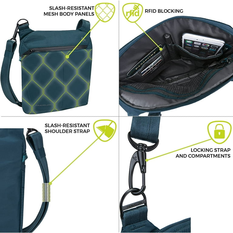 Travelon active clearance small crossbody