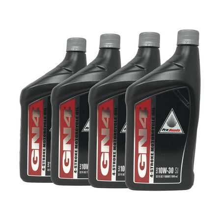 Honda Genuine OEM GN4 Motorcycle 10W-30 Oil 08C35-A131M02 - 4 Pack