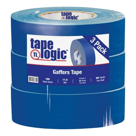 UPC 848109027579 product image for Tape Logic Gaffers Tape 11.0 Mil 2  x 60 yds. Blue 3/Case T98718BLU3PK | upcitemdb.com