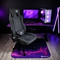 thumbnail image 4 of Arrozi Floor Mat, Zona Microfiber Gaming Chair Floor Mat for Carpet, Anti-Slip Noise Dampening Floor Mat for Office Chair (Galaxy), 4 of 7