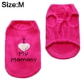 thumbnail image 2 of Spring, Summer and Autumn Pet Clothes Threaded Mummy Pet Vest, 2 of 6