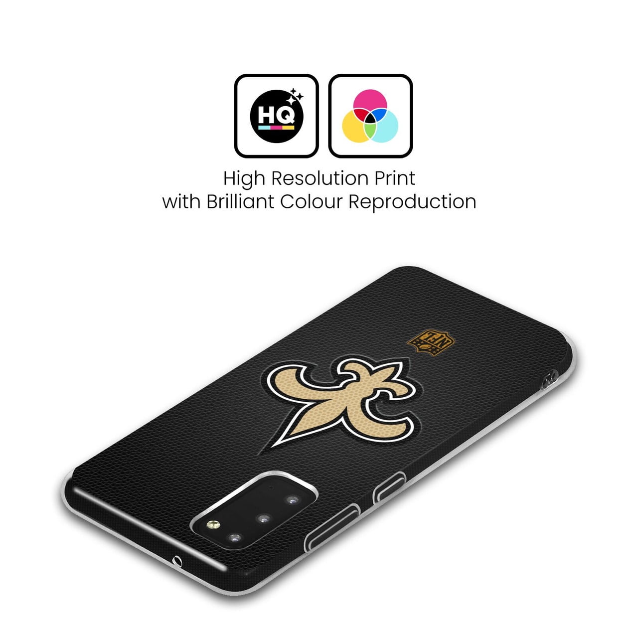 Head Case Designs NFL New Orleans Saints Logo Football Soft Gel Case for Samsung Galaxy A14 5G