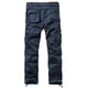 thumbnail image 3 of Pantalones Cargo Match para Hombre Casual de Trabajo Azul Talla 44, 3 of 5