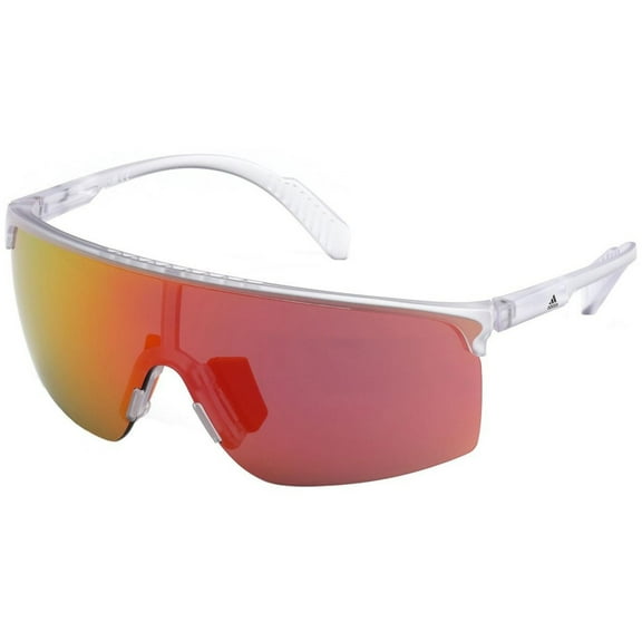 Sunglasses Adidas Sport SP 0005 26C Crystal / Smoke Orange Mirror Lens