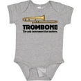 thumbnail image 3 of Inktastic Trombone Music Joke Band Boys or Girls Baby Bodysuit, 3 of 5