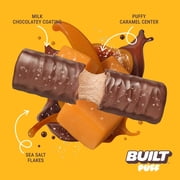 BUILT Bar Puff Protein Snack Bars, 17g Protein, Salted Caramel, Gluten Free - 12 Pack