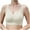 White, variant on Women's Seamless Wirefree Bra - Warm Muscle Underwear, Adjustable Support