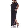thumbnail image 4 of White Mark Women's Plus Size Lexi Maxi Dress, 4 of 4
