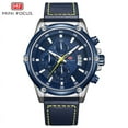 thumbnail image 3 of MINI FOCUS Mens Watches Top Brand Luxury Watch Men Waterproof Leather Strap Relogio Masculino reloj hombre Blue erkek kol saati, 3 of 5