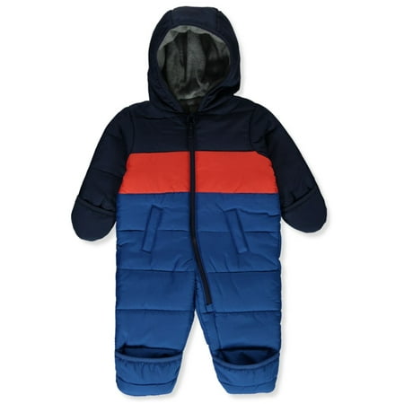 

Carter s Baby Boys Colorblock Pram Suit - navy 6 months (Newborn)