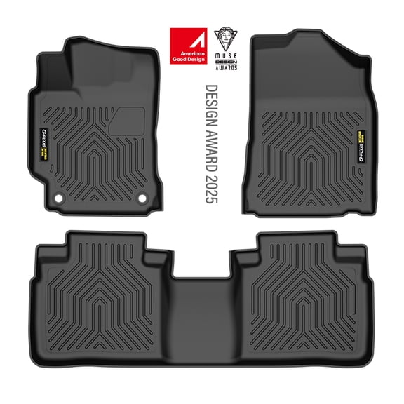 Floor Mats fit for Toyota Camry 2015 2016 2017 TPE Custom Fit All Weather Protection Floor Cargo Liner Accessories Black Car Mats alfombras para carro 3PCS