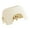 Cream white, variant on Zeiwohndc Plastic Kids Stool Multi Functional Use Nonslip Feet Easy Stacking Space Saving