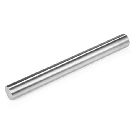 30cm Professional Stainless Steel Rolling Pin Roller for Baking Fondant Pie Crust Cookie & Pastry