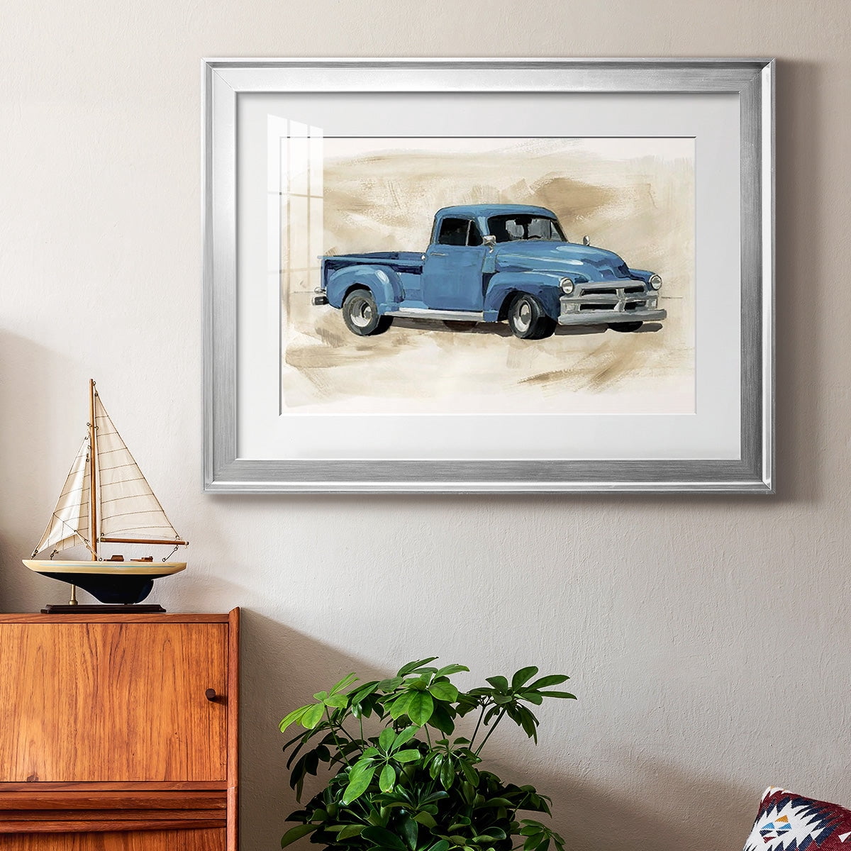 Pickup I Premium Framed Print - Ready to Hang